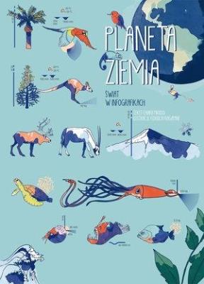 Planeta Ziemia. Autor: Chiara Piroddi, Federica Fragapane. SmakLiter.pl Okładka książki Planeta Ziemia