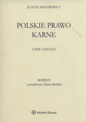 Okładka książki Polskie prawo karne Część ogólna