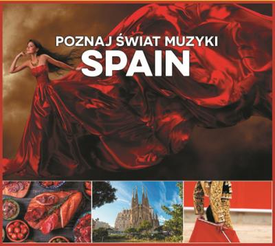 POZNAJ ŚWIAT MUZYKI SPAIN. Autor: FLAMENCO GUITAR, Andrzej Heimowski. SmakLiter.pl Okładka książki POZNAJ ŚWIAT MUZYKI SPAIN