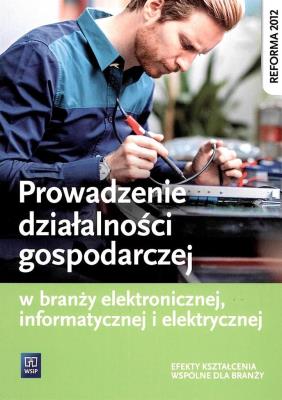 Prowadzenie działalności gospodarczej w branży elektroniczne. Autor: Tomasz Klekot. SmakLiter.pl Okładka książki Prowadzenie działalności gospodarczej w branży elektroniczne