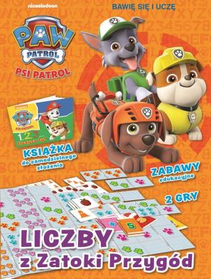 Okładka książki Psi Patrol.Bawię się i uczę.Liczby z zatoki Przygód
