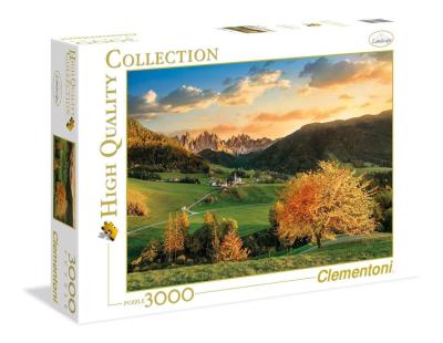 Puzzle 3000 el. HQ The Alps. Wydawca: Clementoni. SmakLiter.pl Opakowanie Puzzle 3000 el. HQ The Alps