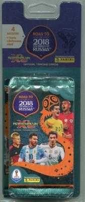 Road to Russia 2018. Saszetka premium Gold. Wydawca: Panini. SmakLiter.pl Opakowanie Road to Russia 2018. Saszetka premium Gold