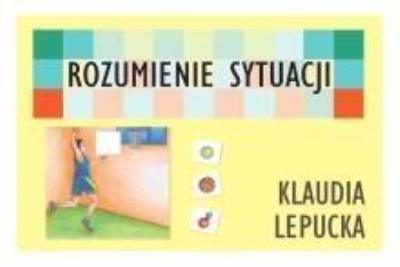 Rozumienie sytuacji. Autor: Klaudia Lepucka. SmakLiter.pl Okładka książki Rozumienie sytuacji