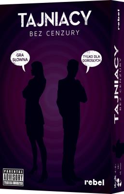 Tajniacy: Bez Cenzury REBEL. Autor: Chvátil Vlaada. SmakLiter.pl Okładka książki Tajniacy: Bez Cenzury REBEL