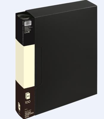 Opakowanie Teczka ofertowa 100 koszulek czarna GRAND