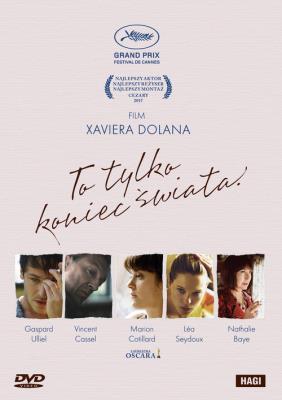 To tylko koniec świata. Autor: Xavier Dolan. SmakLiter.pl Okładka książki To tylko koniec świata