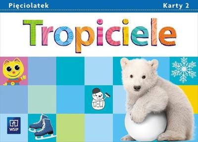 Okładka książki Tropiciele Pięciolatek. Karty pracy cz.2 WSiP