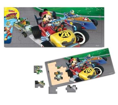 Układanka Mickey and the Roadster Racers 21. Wydawca: Playme. SmakLiter.pl Opakowanie Układanka Mickey and the Roadster Racers 21