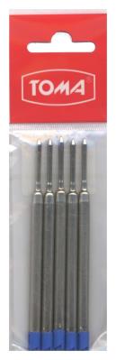 Wkład wielkopojemny ekonomiczny niebieski 5 sztuk. Wydawca: TOMA. SmakLiter.pl Opakowanie Wkład wielkopojemny ekonomiczny niebieski 5 sztuk