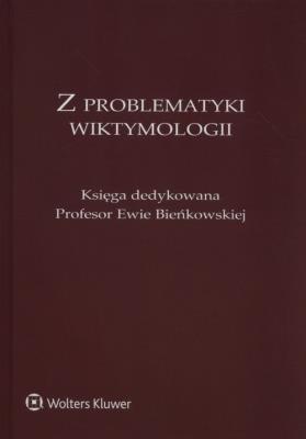 Okładka książki Z problematyki wiktymologii