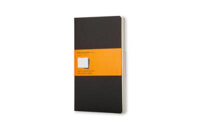 Opakowanie Zestaw 3 Zeszytów Moleskine Cahier Journals P (9x14cm) w linie, czarny