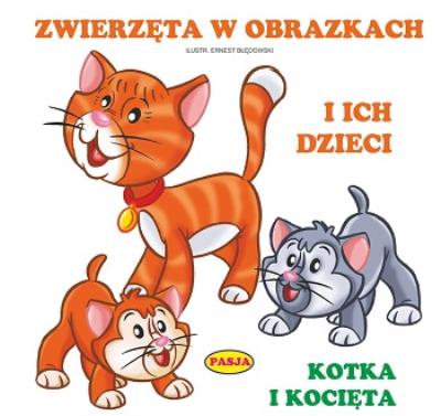 Okładka książki Zwierzęta w obrazkach i ich dzieci