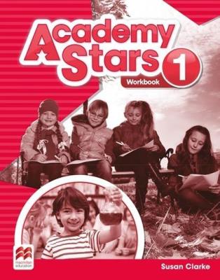 Academy Stars 1 WB MACMILLAN. Autor: Clarke Susanna. SmakLiter.pl Okładka książki Academy Stars 1 WB MACMILLAN