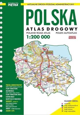 Opakowanie Atlas Samochodowy Polski 1:200