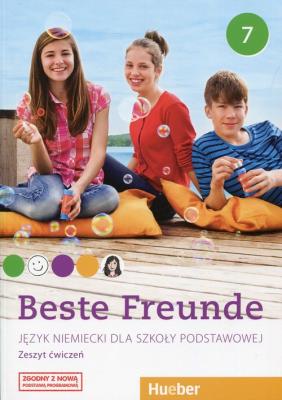Beste Freunde klasa 7 Zeszyt ćwiczeń (2017). Autor: Manuela Georgiakaki, Bovermann Monika. SmakLiter.pl Okładka książki Beste Freunde klasa 7 Zeszyt ćwiczeń (2017)