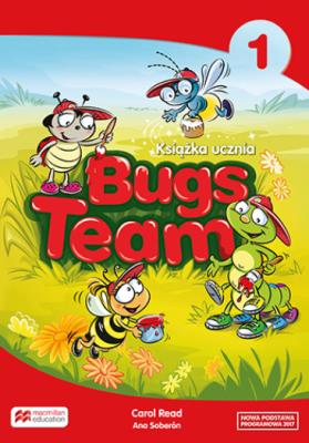 Bugs Team 1 Książka ucznia. Autor: Carol Read, Ana Soberón. SmakLiter.pl Okładka książki Bugs Team 1 Książka ucznia