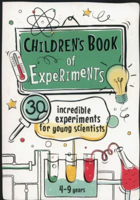Children's Book of Experiments. Autor: Konrad Modzelewski. SmakLiter.pl Okładka książki Children's Book of Experiments