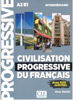 Okładka książki Civilisation progressive du francais intermediaire + CD MP3