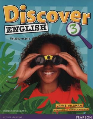 Discover English 3 SB. Autor: Hearn Izabella, Jayne Wildman. SmakLiter.pl Okładka książki Discover English 3 SB