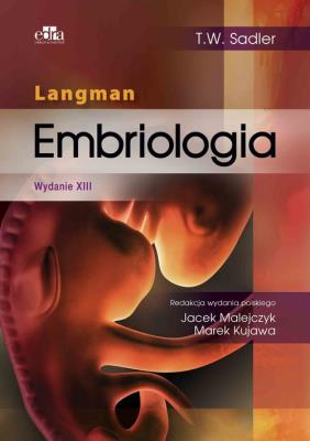 Embriologia Langman. Autor: Sadler T.W.. SmakLiter.pl Okładka książki Embriologia Langman