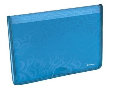 Opakowanie Folder A4 Tai-Chi 6 przegród TEX4315 niebieski