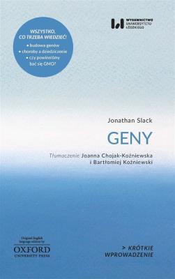 Okładka książki Geny