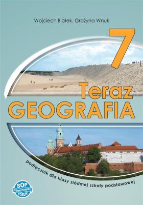Okładka książki Geografia SP 7 Teraz geografia podręcznik SOP