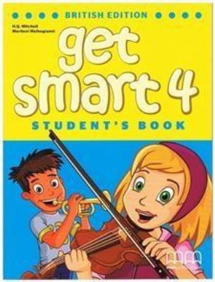 Okładka książki Get smart 4 WB wersja brytyjska MM PUBLICATIONS
