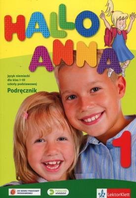 HALLO ANNA 1 Podręcznik + CD. Autor: Olga Swerlowa. SmakLiter.pl Okładka książki HALLO ANNA 1 Podręcznik + CD