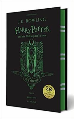 Harry Potter and the Philosopher's Stone Slytherin Edition. Autor: J. K. Rowling. SmakLiter.pl Okładka książki Harry Potter and the Philosopher's Stone Slytherin Edition