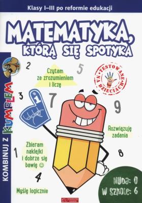 Okładka książki Kombinuj z Kumplem. Matematyka, którą się spotyka