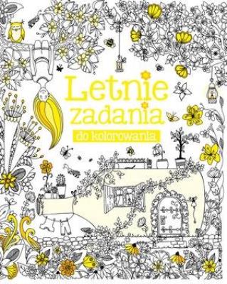 Okładka książki Letnie zadania do kolorowania