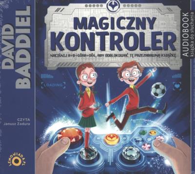 Magiczny Kontroler. Audiobook. Autor: David  Baddiel. SmakLiter.pl Okładka książki Magiczny Kontroler. Audiobook