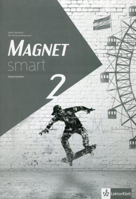 Magnet Smart 2 Zeszyt ćwiczeń. Autor: Żuławińska Elżbieta, Ćwikowska Beata, Fischer Arleta. SmakLiter.pl Okładka książki Magnet Smart 2 Zeszyt ćwiczeń