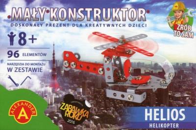 Mały konstruktor Helios Helikopter. Wydawca: Alexander. SmakLiter.pl Opakowanie Mały konstruktor Helios Helikopter