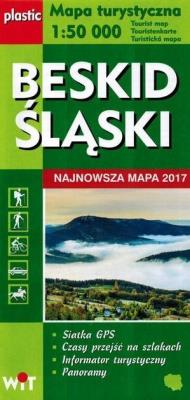 Mapa turystyczna Beskid Śląski 1:50 000 WIT. Autor:   Praca zbiorowa. SmakLiter.pl Okładka książki Mapa turystyczna Beskid Śląski 1:50 000 WIT