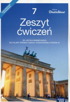 Meine Deutschtour 7 AB NE. Autor: Kosacka Małgorzata, Kościelniak-Walewska Ewa. SmakLiter.pl Okładka książki Meine Deutschtour 7 AB NE