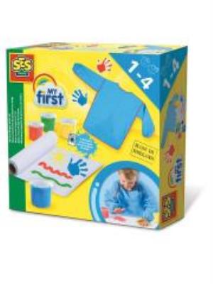 Mój pierwszy zestaw do malowania farbami. Wydawca: SES NL. SmakLiter.pl Opakowanie Mój pierwszy zestaw do malowania farbami