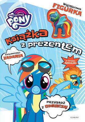 My Little Pony Książka z prezentem Rainbow Dash. Autor: Opracowanie zbiorowe. SmakLiter.pl Okładka książki My Little Pony Książka z prezentem Rainbow Dash