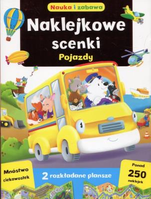 Okładka książki Naklejkowe scenki. Pojazdy