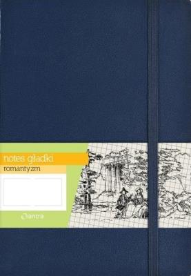 Opakowanie Notes A5 Gładki Romantyzm Granatowy ANTRA