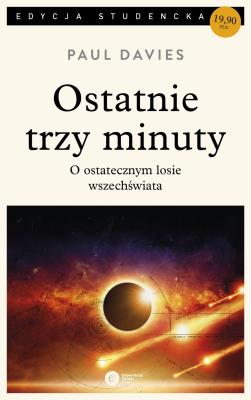 Ostatnie trzy minuty. Autor: Davies Paul. SmakLiter.pl Okładka książki Ostatnie trzy minuty