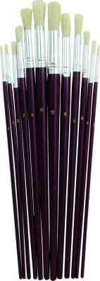 Pędzle okrągłe 582 12szt szczecina GRAND. Wydawca: KW TRADE. SmakLiter.pl Opakowanie Pędzle okrągłe 582 12szt szczecina GRAND