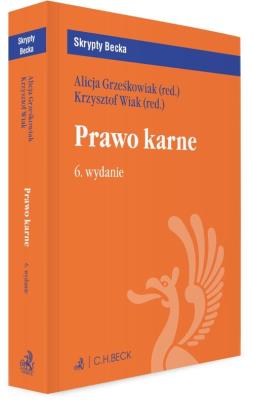 Prawo karne Skrypty. Autor: adwokat Andrzej Zieliński. SmakLiter.pl Okładka książki Prawo karne Skrypty