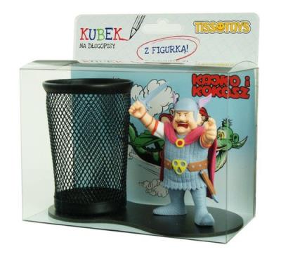 Przybornik biurkowy z figurką Hegemon. Wydawca: Tisso-Toys. SmakLiter.pl Opakowanie Przybornik biurkowy z figurką Hegemon