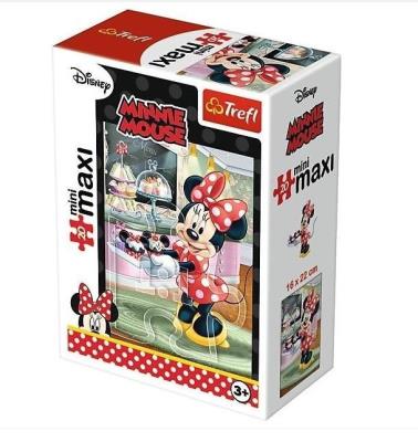 Puzzle 20 miniMaxi - Ulubione zajęcia Minni2 TREFL. Autor: Minnie. SmakLiter.pl Okładka książki Puzzle 20 miniMaxi - Ulubione zajęcia Minni2 TREFL