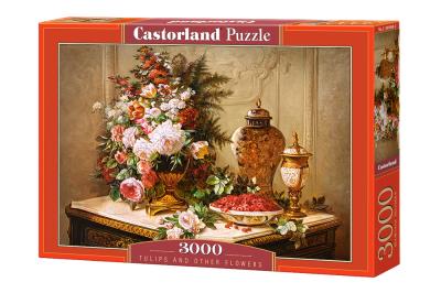 Opakowanie Puzzle 3000 Tulips And Other Flowers