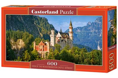Opakowanie Puzzle 600 Panoramiczne: View of the Neuschwanstein Castle, Germany