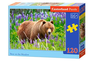 Opakowanie Puzzle Bear On The Meadow 120
